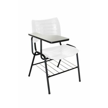 Imagem de Cadeira Iso Linha Polipropileno Iso Universitária Branco