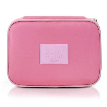 Imagem de Estojo Box Organizador Escolar Com Divisórias E 24 Elásticos