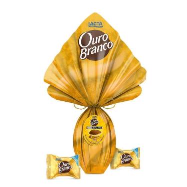 Imagem de Ovo De Páscoa Lacta Ouro Branco Chocolate Branco 359G
