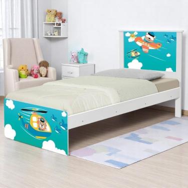 Imagem de Bi Cama Juvenil Zap Patrulha Animal com Colchões