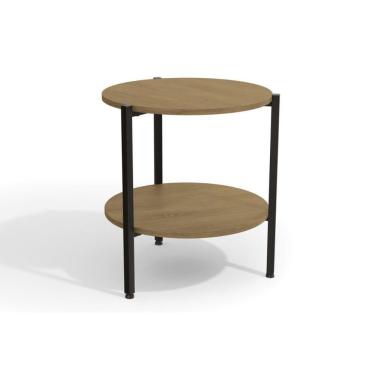 Imagem de Mesa Centro Sala Industrial Li017 Freijo-preto - Kappesberg