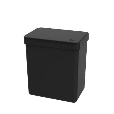Imagem de Lixeira de Pia 2.5l Single 17009/0008 Coza Preta