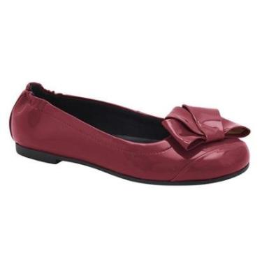 Imagem de Sapatilha Quiz Laço Verniz Feminina-Feminino