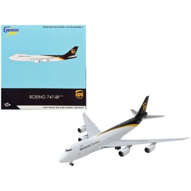 Imagem de Miniatura Avião GeminiJets UPS Airlines Boeing 747-8F 1:400