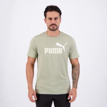 Imagem de Camiseta Puma ESS 2 Color NO. 1 Verde Claro, GG