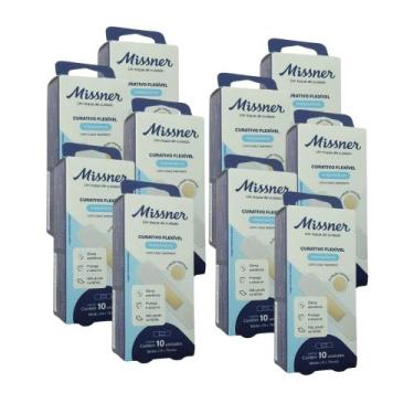 Imagem de Curativo Flexível Transparente (MISSNER) - Kit 10 Caixas