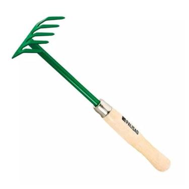Imagem de Ancinho/Rastelo (5 Dentes) 330mm Cabo de Madeira  PALISAD