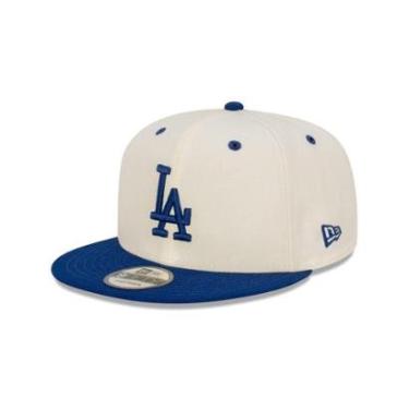 Imagem de BONE NEW ERA 9FIFTY SNAPBACK LOS ANGELES DODGERS MLB OFF WHITE-Masculino