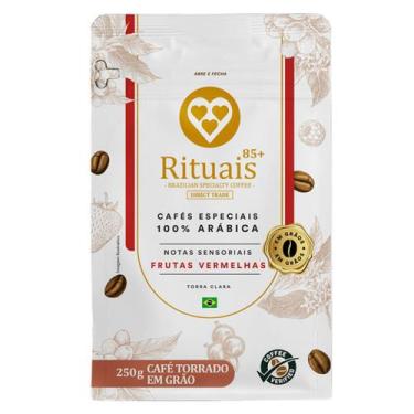 Imagem de Café Torrado em Grãos Rituais 3 Corações Frutas Vermelhas 250g -, Frut