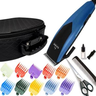 Imagem de Cortador De Cabelo Gama Italy Profissional Com 10 Pentes Magnetic Maqu