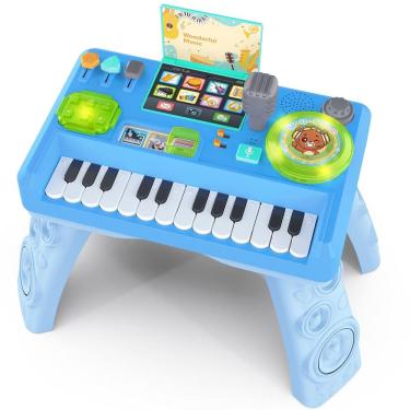 Imagem de Mesa DJ Musical para Bebês Thremhoo com Piano e Luzes