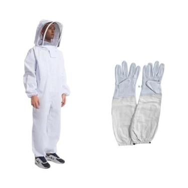 Imagem de Traje De Apicultura Infantil Unissex Profissional Com Véu De Segurança