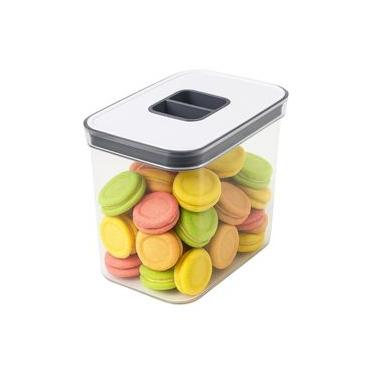 Imagem de Pote Hermético Porta Mantimentos Empilhável 1600ml Cozinha