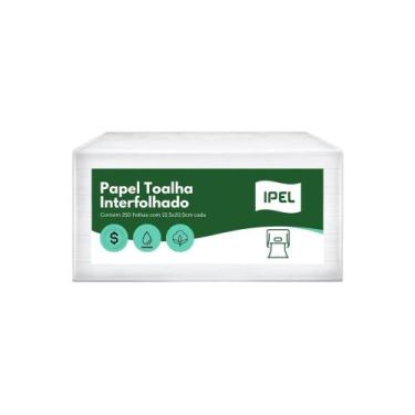 Imagem de Papel Toalha Fit Interfolha Folha Simples 20X250 Caixa Com 5.000 Folha