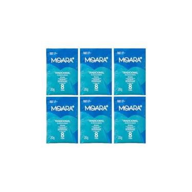 Imagem de Kit com 6 - Pó Descolorante Moara Tradicional 20g Yamá - Yama