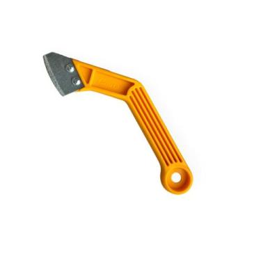 Imagem de Raspador de Rejunte Supra Cortag 61349 Amarelo Para Remover Rejuntes e