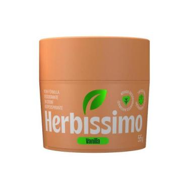 Imagem de Desodorante Em Creme Antitranspirante Herbíssimo Vanilla 55g