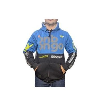 Imagem de Blusa Moletom Onbongo Aberto 0N018 Azul Masculino-Masculino