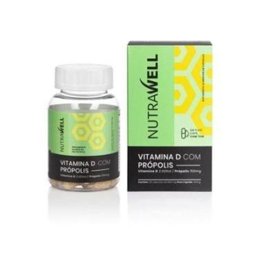 Imagem de NUTRAWELL VITAMINA D COM PROPOLIS 30 CAPS-Unissex
