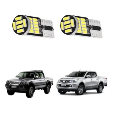 Imagem de 2x Lâmpada Led Lanterna, Luz De Placa, Interna L200 Triton - auto elet