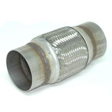 Imagem de Flexível Tb Cano Escapamento 4 Polegada Malha Dupla Inox S38 - DSTAL