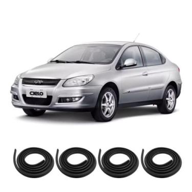 Imagem de Kit Borracha Vedação Das 4 Portas Cielo 92 à 00 - Sem marca