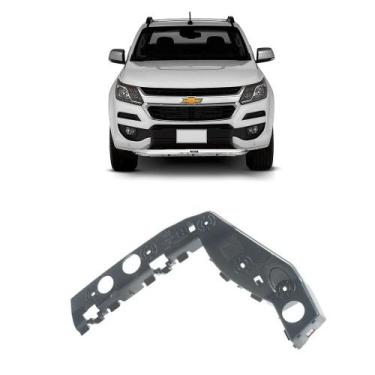 Imagem de Guia Do Parachoque Dianteiro Lado Esquerdo Pecas Genuinas Gm S10 trail