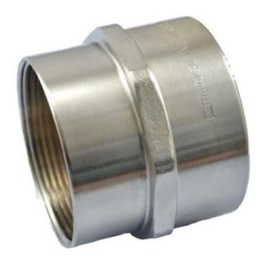 Imagem de Conector Metálico Flexível Femea Fixa Cffr-180 De 3/8 Indel