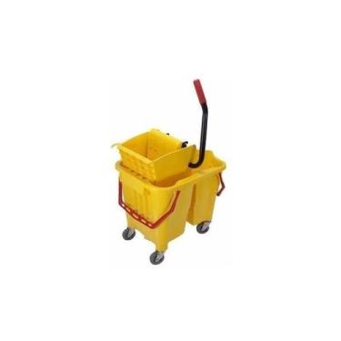 Imagem de Balde Espremedor Carrinho De Limpeza Profissional Esfregão - PREMIUM