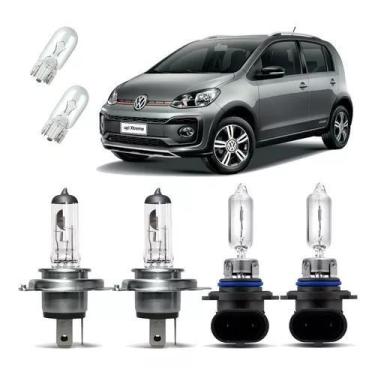 Imagem de Kit De Lâmpada Amarela Halógena H4 Hb4 9006- Vw Up - TIGER