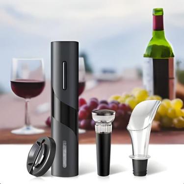 Imagem de Saca rolhas elétrico automático com USB - FACILITA