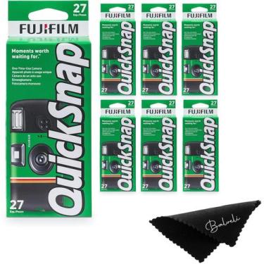 Imagem de Câmera descartável Fujifilm Quicksnap 35 mm  pacote com 6 unidades