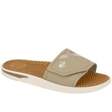 Imagem de Chinelo Masculino Ortopédico BR Sport Slide Calce Fácil-Masculino