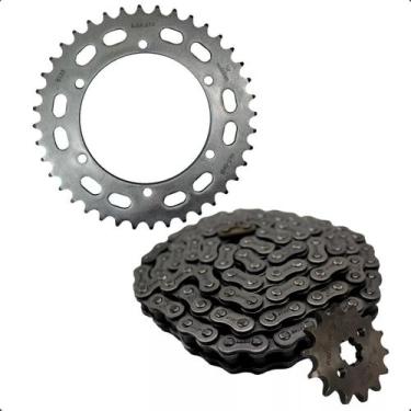 Imagem de Kit Relação Transmissão Yamaha XTZ Tenere 250 2002-2012 - Nakata