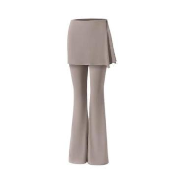 Imagem de Calças De Yoga De Cintura Alta Para Mulheres, Leggings Que Levantam O 