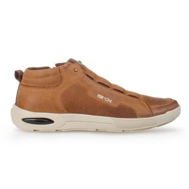Imagem de Sapatênis Cano Baixo Ferracini Pulse Marrom - Masculino 41-Masculino