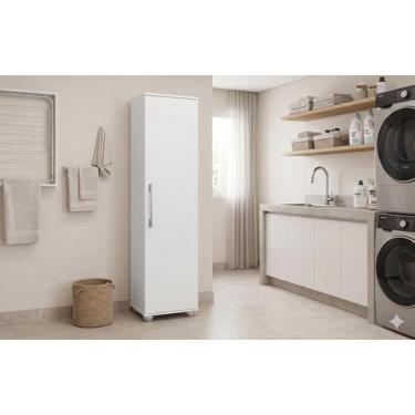 Imagem de Armário Multiuso 1 Porta 5 Prateleiras Sofia - J&A Móveis