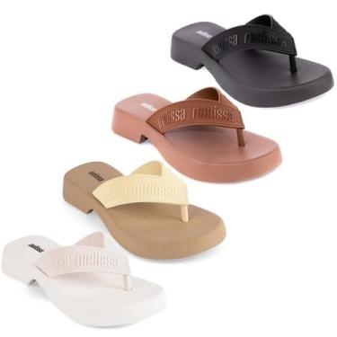 Imagem de Sandália Melissa Flatform M-Lover 35858 Original, Rosa, 37