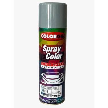 Imagem de Tinta spray automotivo colorgin cor sub gray fosco 300ml