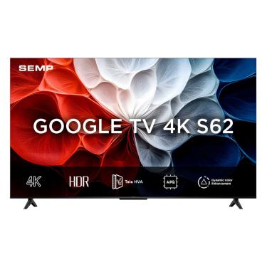 Imagem de Smart Tv Semp 43" LED 4k UHD Google Tv Bluetooth Wifi HDR