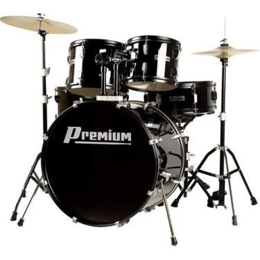 Imagem de Bateria Acústica DX720 Preto Premium Dx-720