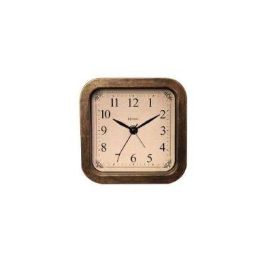 Imagem de Relógio Despertador Herweg Quartz Ouro Envelhecido 2653-245