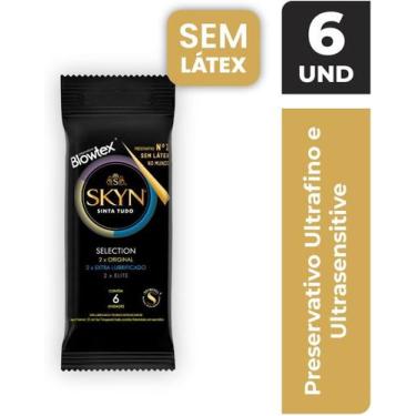 Imagem de Preservativo Skyn Selection com 6 Unidades - Blowtex