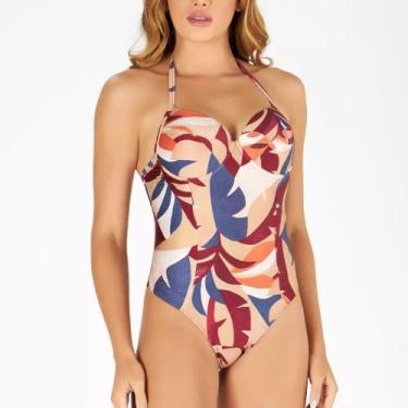 Imagem de Maio Dilady 0623520 Fio Estampado Zero Barriga, 48, F aquarelada
