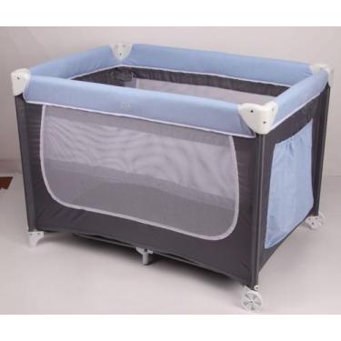 Imagem de Berço Cercado Desmontável Confort Baby Style, Azul