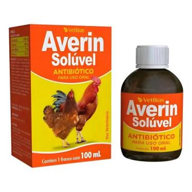 Imagem de Averin Solúvel 100ml Para Uso Oral Em Aves - Vetbras