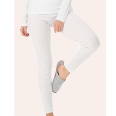 Imagem de Calça Segunda Pele Bela Notte 701008 Plus Size, XGG, Branco