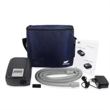 Imagem de CPAP Automático EcoStar Auto C/ Bolsa Filtro de Espuma Sefam