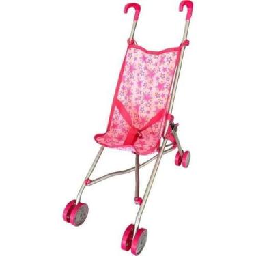 Imagem de Carrinho de Boneca Slim de Ferro e Dobrável Tateti Ref 7010