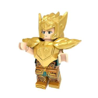 Imagem de Boneco cavaleiros do zodiaco blocos de montar escolha - BLOCO DE MONTA
